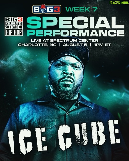 Ice Cube Instagram - Come see ya homeboy rock the Spectrum Center on Saturday during the BIG3 games. Let’s go—big3.com/tickets (link in bio). @thebig3