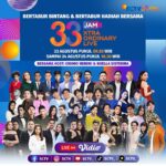 Indra Yudhistira Instagram - Saksikan Live Streaming secara Nonstop dalam rangka HUT SCTV yang ke-33, mulai Rabu 23 Agustus pukul 09.30 WIB hingga Kamis 24 Agustus pukul 18.30 WIB, Melalui Platform Terbanyak, 33 jam Extraordinary Live di 6 platform digital SCTV: Vidio: https://www.vidio.com/live/14403 Instagram: https://instagram.com/sctv Facebook: https://www.facebook.com/SCTV Tiktok: https://www.tiktok.com/@sctv Youtube: https://youtube.com/@sctv_ Snackvideo: https://sck.io/u/@hhpbx135/Uk26qedy Menangkan hadiah total ratusan juta rupiah dengan mengikuti kuisnya di Vidio! #33jamxtraordinarylive