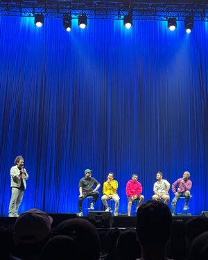Indra Yudhistira Instagram - Sepanjang hari nggak berhenti tertawa bersama ribuan penggemar stand up comedy. Hari ketiga Stand Up Fest 2023 benar-benar pecah. Selamat buat @adjisdoaibu dan tim @standupindonesia yang berhasil menyelenggarakan Stand Up Fest dengan sukses.