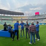 Indra Yudhistira Instagram - Terima kasih untuk semua program director terbaik Indonesia yang berada dibalik siaran FIFA WCU17 Indonesia. Mereka mau terus belajar dan memperbaiki diri di setiap pertandingan yang akhirnya bisa mendapat apresiasi dari QC Director FIFA. Stadion Manahan Solo