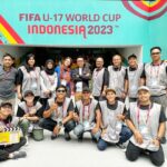 Indra Yudhistira Instagram - Host Broadcaster, Fifa World Cup U17, Jakarta. Terimakasih World Cup, Terimakasih Jakarta 🤍 . . #hostbroadcaster #fifaworldcup2023 #worldcupu17 #campersiep #jakartainternationalstadium