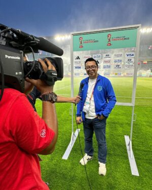 Indra Yudhistira Instagram - MD-1 FIFA WC U17 Indonesia, 
Check persiapan Match Day di Stadion Gelora Bung Tomo, Surabaya.
Emtek as Host Broadcaster