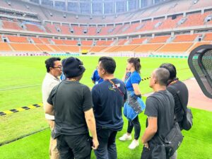 Indra Yudhistira Instagram - MD-3 FIFA World Cup U17 Emtek as Host Broadcaster. 
Check preparation MD-3 at JIS