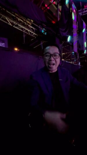 Indra Yudhistira Instagram - From FOH View of Gimme The Mic show, Tiktok - SCTV