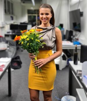Inna Puhajkova Instagram - Thank you all 🧡💚💛

#birthdaygirl