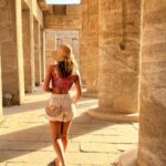 Inna Puhajkova Instagram - Na skok za egyptskými památkami a novými zážitky 🇪🇬🙌 #birthdaytrip #egypt #newadventures #travellover #beautiful #place #history #karnak #temple #luxor #traveltheworld Karnak Temple, Luxor