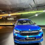 Inna Puhajkova Instagram - Nová generace Škoda Kodiaq byla konečně odhalena 🙌 Přichází ve čtyřech mozorizacích a vůbec poprvé i v plug-in verzi hybrid iV s dojezdem 100km. Vybrali byste si? 🫠 A případně jakou barvu? U mě vede novinka Bronx🤎 Děkuji za pozvání na krásnou akci @skodacr @skodagram #skoda #kodiaq #worldpremiere #newgeneration #berlin #germany #beautiful #cars #simplyclever Berlin,Germany