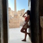 Inna Puhajkova Instagram - Na skok za egyptskými památkami a novými zážitky 🇪🇬🙌 #birthdaytrip #egypt #newadventures #travellover #beautiful #place #history #karnak #temple #luxor #traveltheworld Karnak Temple, Luxor