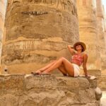 Inna Puhajkova Instagram - Na skok za egyptskými památkami a novými zážitky 🇪🇬🙌 #birthdaytrip #egypt #newadventures #travellover #beautiful #place #history #karnak #temple #luxor #traveltheworld Karnak Temple, Luxor