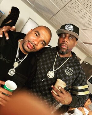 Inspectah Deck Instagram - On the run eatin with the #drinkchamps himself king yallah @therealnoreaga #niggasinparis
