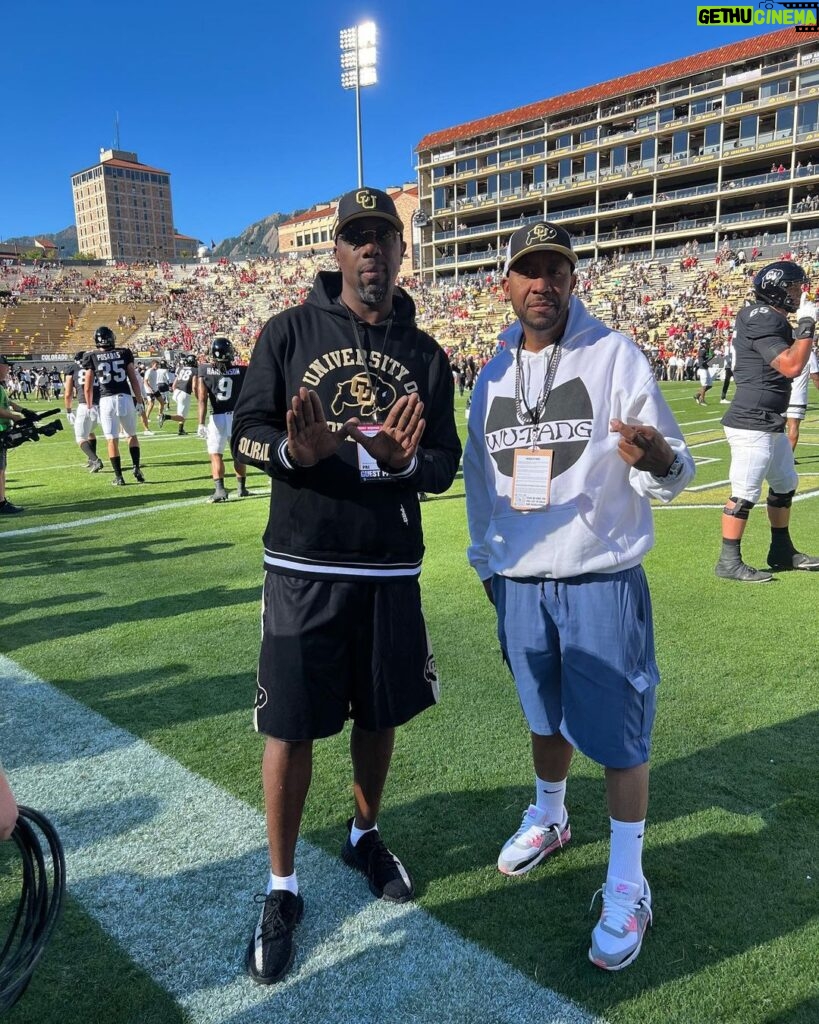 Inspectah Deck Instagram - Salute to the @cubuffsfootball organization and alumni… Thank you for all the love!!! @stephenasmith @michaelwestbrook82 #coachprime “it’s personal” ‼️ I knew it from the tip-off