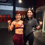 Irene Aldana Instagram - Con la Pau Pau @paulina_vargaz 😘💪🏼 #lobomma #gym #training #mexico #ufc #wmma #mma Lobo Gym Mma