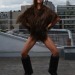 Irina Shayk Instagram - @032c @rasbartram @seanandseng 🖤