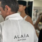 Irina Shayk Instagram – ALAÏA 
02.07.2023 

@maisonalaia @pieter_mulier 🖤