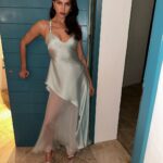 Irina Shayk Instagram - Thank u @donatella_versace @versace house for opening the archive and make my dream come true .. GIANNI 1995 🩵 …… more to come ….