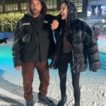 Irina Shayk Instagram - Bday ⛸️ing with my fam❄️. Thank you all for coming and not breaking any 🦴😂