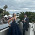 Irina Shayk Instagram - Last nite in Cannes @giorgioarmani 💙 @messikajewelry with my 🔥 @riccardotisci17 🖤
