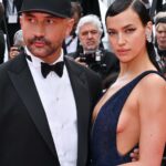 Irina Shayk Instagram - Last nite in Cannes @giorgioarmani 💙 @messikajewelry with my 🔥 @riccardotisci17 🖤