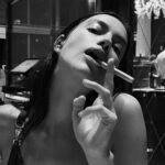 Irina Shayk Instagram - Smoking my grissini off…
