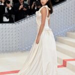 Irina Shayk Instagram - I am honored to wear this masterpiece tonight for Met Gala @yohjiyamamotoofficial . This is an archive dress from SS1998 collection. I was always a big admirer of mister Yohji and his talent. Thank you Mr Yohji and all his team to make my dream come true. @anakhouri 💎