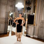 Irina Shayk Instagram - Special trip to Paris for the one and only @Schiaparelli🖤. Thank u for making me a part of your vision again Daniel 🖤 @danielroseberry @piergiorgio @_mariechaix_ @patmcgrathreal @guidopalau
