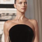 Irina Shayk Instagram - Special trip to Paris for the one and only @Schiaparelli🖤. Thank u for making me a part of your vision again Daniel 🖤 @danielroseberry @piergiorgio @_mariechaix_ @patmcgrathreal @guidopalau