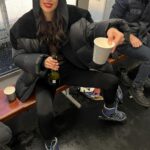 Irina Shayk Instagram - Bday ⛸️ing with my fam❄️. Thank you all for coming and not breaking any 🦴😂