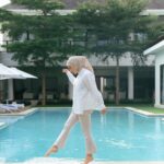 Irish Bella Instagram - Holiday well spent at our private villa in Canggu @istanaputihvilla @nakula 🫶🏻 Tropical holiday experience, Spacious Villa and recommended for family. Bener bener cantik banget dan nyaman ✨