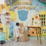 Irish Bella Instagram - Alhamdulillah ✨ Bersyukur banget atas kelancaran acara kemarin. Abang Air Happy banget bisa bertemu & bermain dengan teman2 semua, semoga acaranya berkesan dan penuh keberkahan, Amiin 🥰🙏🏼 Dan pastinya mau ngucapin banyak terima kasih kepada.. Venue by @tropikana.waterpark & @theparadiso_ Event Organizer by @livina_wedding Decor by @lepartyquarter Catering by @puspitasawargi Photografer by @hargabro Magic show by @sulapakbarkadabra Birthday cake by @sugarhighpatisserie Photobooth by @demooiphotobooth Rent kids Chair by @emily_toysrental Doorprize by @terekece.hobby @bib.anak E-invitation by @kondangankuy.online Usher by @afsheena_usher Entertainment & sound system by @soulbeatmusic Hampers : Premium Towel by @Howelandco Honey sunscreen lotion by @beeme.official Sajadah by @ds.modest Souvenir Wooden by @souvenir.jackjack @jackjackwoodengift Molten Cheesecake by @kibocheese Homemade Cookies @jnccookies Cosmetics and Baby Care @Berl_official @babycaresalsabilaofficial F&B : Minerale @leminerale Premium Ice Cream made In bali by @Paletaswey Popcorn by @jollytimeindonesia Ice cream & minuman kekinian by @hooladrinks Air kelapa sehat & anti ribet by @my.cocoloco Chicken Steak Bbq by @Keepshining.id Bakmie Bangka by @bakmiedarwis.homeservice Siomay by @siomaybyriva Sei Sapi by @Papo_Id Pempek by @ieatpempek Sate by @satetaichanbangmaman Nasi Jeruk Telur Dadar by @dadarberaksi Kentang Goreng & Ice Blended Jus by @minigokorea Exclusive dessert & Sweet Corner by @Chocolatefountain88 Arranger by @amra_corp