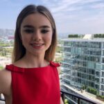 Isabella Sermon Instagram - LA press for #jurassicworlddominion Thank you @hollyevawhite for styling, @cedricjolivet for makeup and @cailenoble for hair