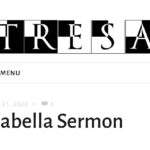 Isabella Sermon Instagram – Thanks a lot to @tresamag for having me

Link to the full article is in my bio now!