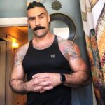 Israel Zamora Instagram - Over worked the beard so now I’m rocking the #mustache