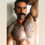 Israel Zamora Instagram - Rocking the daddy stache..