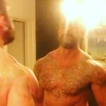 Israel Zamora Instagram - Silver linings of Quarantine , is working out requires less clothing. #gaymuscle #gayfitness #muscledaddy #homefitness #tattooedmen #dragula