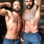 Israel Zamora Instagram - Good morning! Good old morning stretch before the gym #gaycouple #losangeles #instahunk #gaydaddy #gaysnap #gaymuscle #gayfit #gayhunk #scruf #beardgang #gayscruff #gayhot #sexygay #gayguy #gayfallow #instagay #gaybeard #sexygay #tattoo #tattoomen #beautiful #beautifulmen #gaymen #homographias