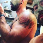 Israel Zamora Instagram – #skincare #bathroomselfie #scruffygay #gaymusclebear #shenanigans