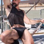 Israel Zamora Instagram - Good morning! Hope your day is off to a good start. You got to check out all this amazing #gear by @recklessbyron #sexy #mensfashion #scruffygay #musclegay #muscleup #beards #tattoos #beautiful #losangeles