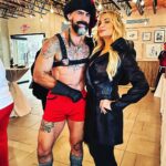 Israel Zamora Instagram - ‘tis the season for the holidays, this weekend, I was in Laguna for a private holiday party as a sexy Santa and this beautiful goddess was there too…. Taylor Armstrong✨💖✨ Hotel Laguna