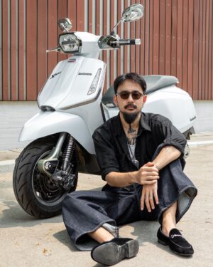 Itkron Pungkiatrussamee Instagram - อากาศดีๆ ขอออกไปซิ่งกันหน่อย
#LambrettaThailand #Lambretta#X300 #LambrettaX300 #HeritagetoFuture #ITSMYLAM #แลมไปด้วยกัน