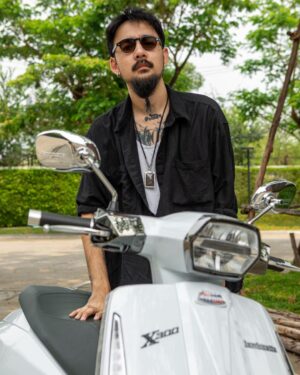 Itkron Pungkiatrussamee Instagram - อากาศดีๆ ขอออกไปซิ่งกันหน่อย
#LambrettaThailand #Lambretta#X300 #LambrettaX300 #HeritagetoFuture #ITSMYLAM #แลมไปด้วยกัน
