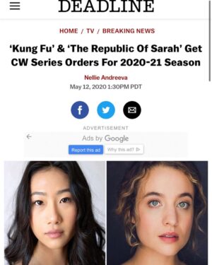 Izabella Alvarez Instagram - I’m crying 🤍🤍
I’m in love with this show 
See you soon @thecw