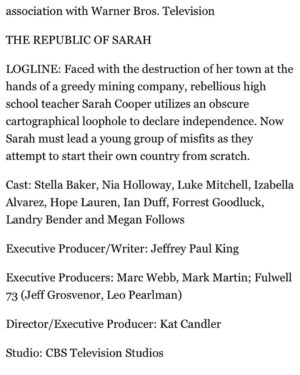 Izabella Alvarez Instagram - I’m crying 🤍🤍
I’m in love with this show 
See you soon @thecw