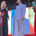 J Balvin Instagram - 1. Metiéndole al chicle con el David 2. Gracias 🙏 3. Con my G en prueba de sonido 4. Fotico con la organizadora 5. Relajadito antes de salir 6. Lista? 7. Con la jefa Valentina Fernet 8. Ícono de la moda 9. Camerino, casi listos 10. En Alta en Altos de Chavon @latinamericanfashionawards