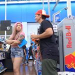 Jack Vale Instagram – Farting at people of Walmart while looking at them.