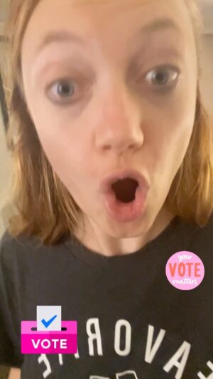 Jacqueline Emerson Instagram - YOUR VOTE MATTERS! Your voice matters!!!! If you have any questions, shoot me a message, I’m happy to help out and send any resources! #GOTV
