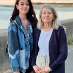 Jade Ramsey Instagram – Portrait mode with Jeanie aka gran 👵🏼 Mudeford Quay