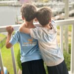 Jaime Pressly Instagram - Brotherly love. This only happens when we’re back home. Makes my heart so happy. #twins #mamasboys #saltwater #beachvibes #summer #vacation #brothers