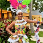 Jalylane Maës Instagram - Défilé à @lacreolebeachhotelandspa avec @excellence.officiel.carnaval ✨ Merci beaucoup pour l’invitation 💕 👠: @allure971 #carnaval #hotel #2024 #janvier #beauty #couleur #costume #samedi #guadeloupeislands❤️🌴 La Créole Beach Hôtel & Spa