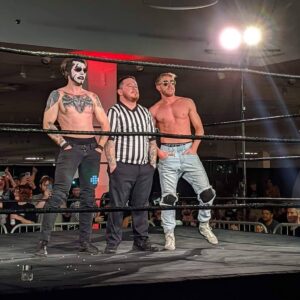 James Cipperly Instagram - Gang Business.
.
.
.
#baybee #monday #handsin #ref #sunglasses #denim #darkdenim #teeth #tattoo oo #winners