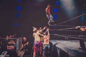 James Cipperly Instagram - Doin' the thing.
.
.
.
#baybee #Monday #jump #fall #catch #ropes #people #wrestling #hand #backs.
.
.
.
Photo: @ringsideperspective